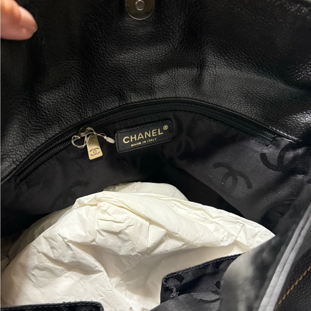 Gorgeous! Chanel Wild Stitch fold over top chain tote - Picture 5 of 14